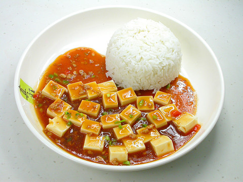 麻婆豆腐饭