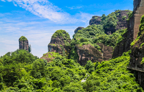 龙虎山栈道