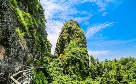 龙虎山栈道