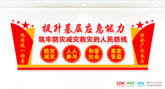 防災(zāi)減災(zāi)宣傳欄