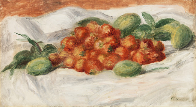 Renoir草莓和杏仁