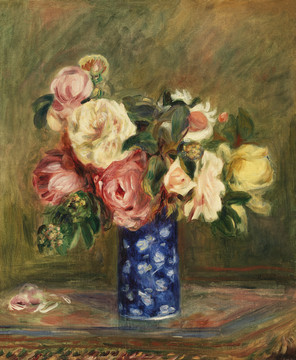 Renoir玫瑰花束