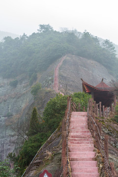 桂林资源八角寨风景区龙脊天梯