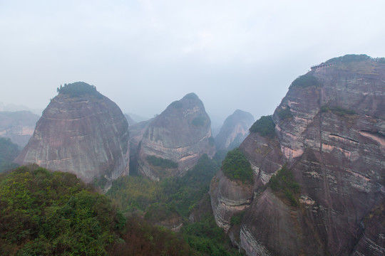 桂林资源八角寨风景区群螺观天