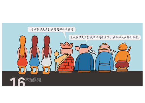西游記卡通人物商業(yè)漫畫