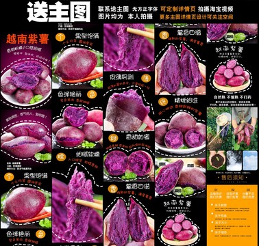 紫薯詳情頁設計