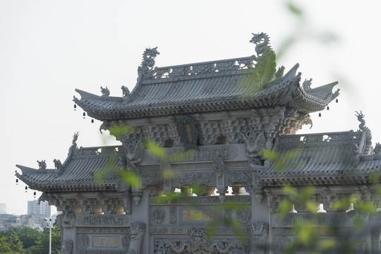 梅山寺大门