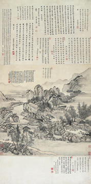 王翚普安圖