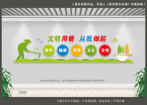 文明用餐從我做起