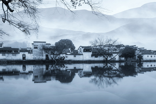 水墨宏村