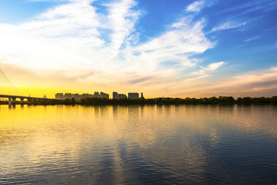 夕阳风景