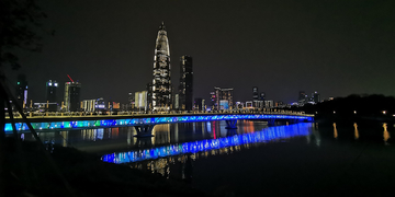 前海夜景