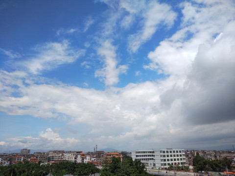 城市的天空