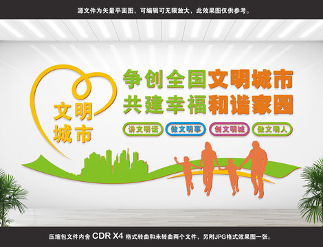 文明城市宣傳