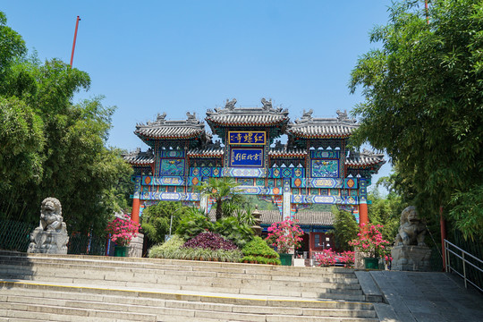 北京红螺寺正门