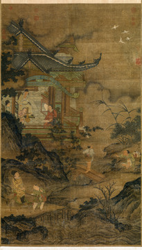 李嵩仙籌增慶圖