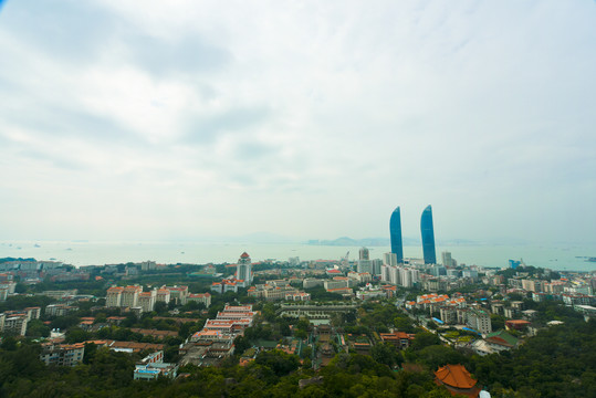 厦门大学校园全景