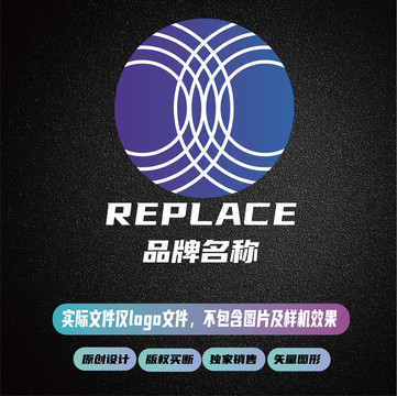 圓形線條LOGO