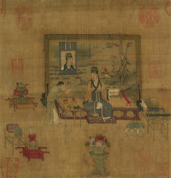 趙伯肅人物圖