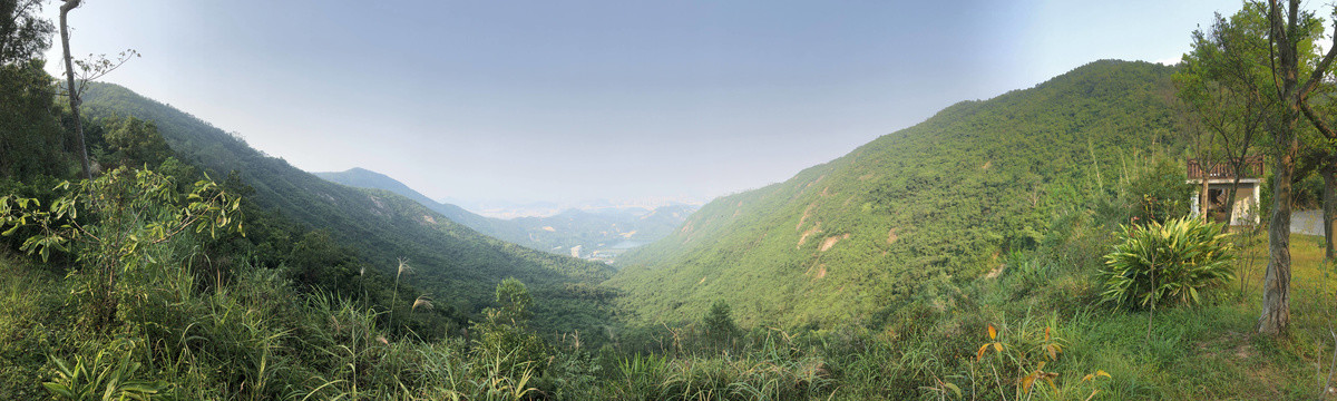 圭峰山牵线过脉景区