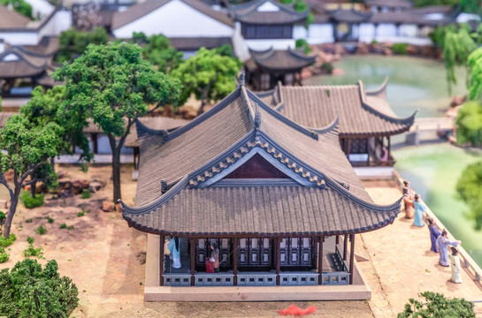 江南建筑模型