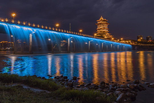 绵阳夜景