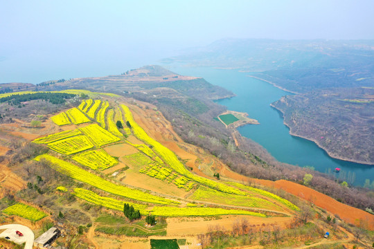 黄河万安山