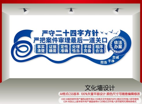二十四字辦案方針