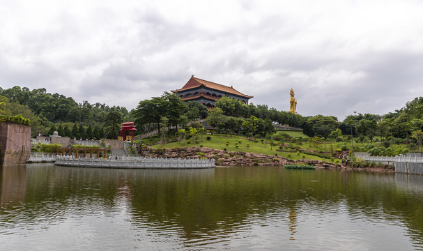 莲花山景观