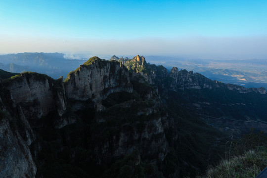 王莽岭山峰