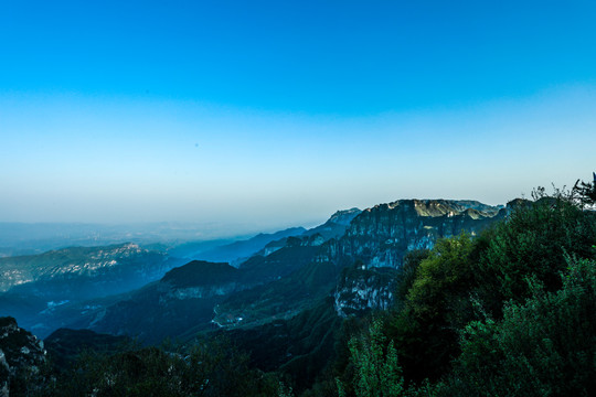 王莽岭山峰