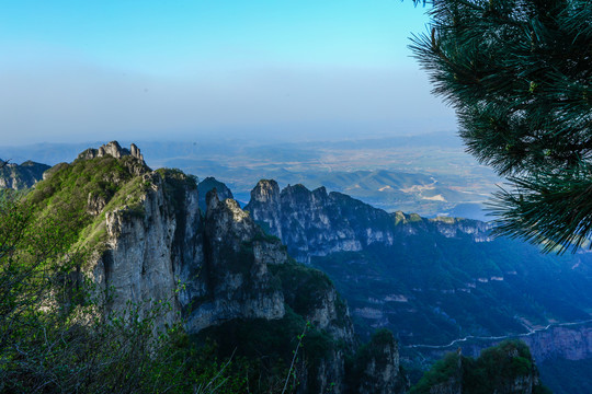 王莽岭山峰