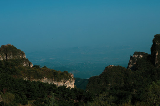 王莽岭山峰