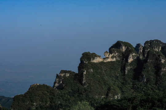 王莽岭山峰