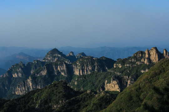 王莽岭山脉