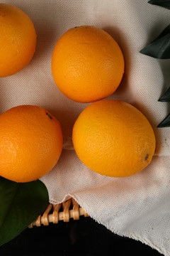 水果摄影橙子