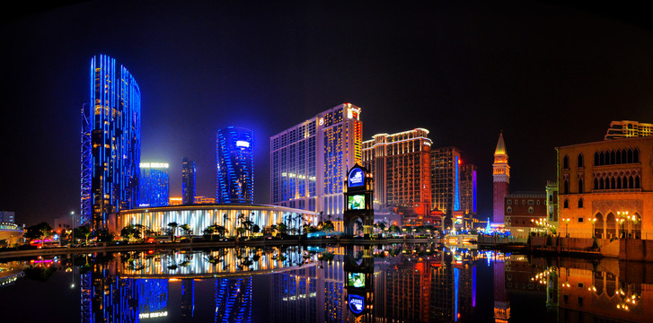 澳门路氹城夜景