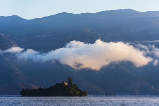 泸沽湖风光