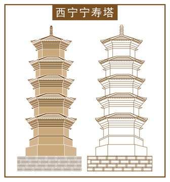 西寧寧壽塔