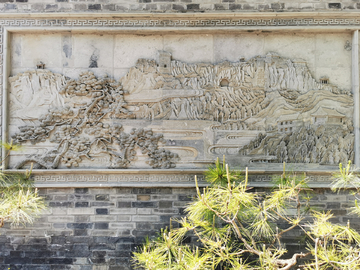 青州古城砖雕十景之一