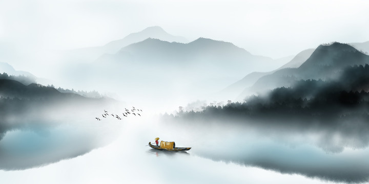 精品山水畫