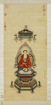 鄒一桂佛像圖