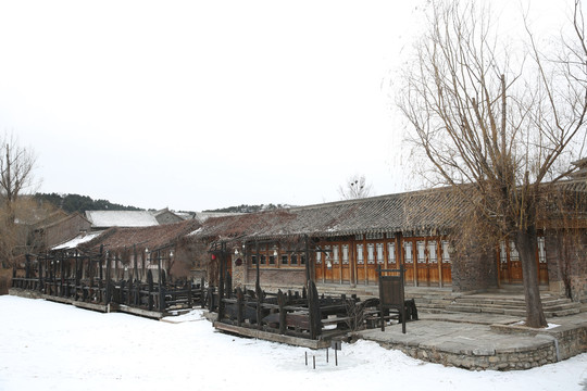 古北水镇雪景