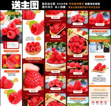 树莓详情页设计