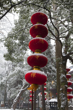 灵隐雪景