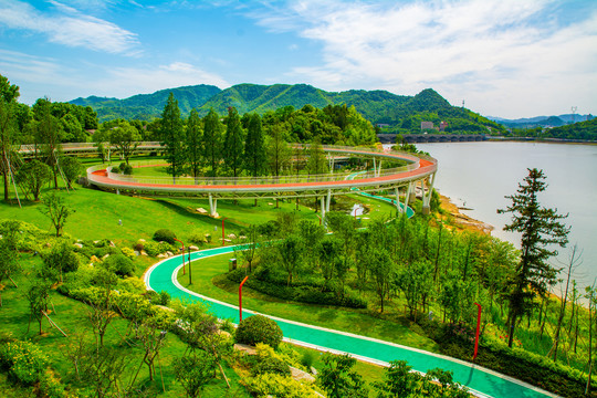 杭州青山湖风光