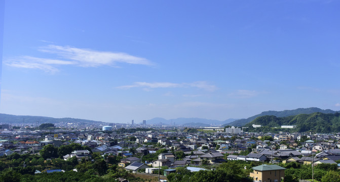 日本的乡镇风光