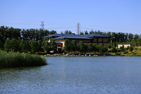 马家湾湿地公园萧太后河展览馆
