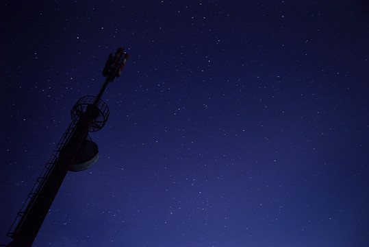 长沙黑麋峰夜景星空