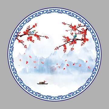 新中式花鳥(niǎo)